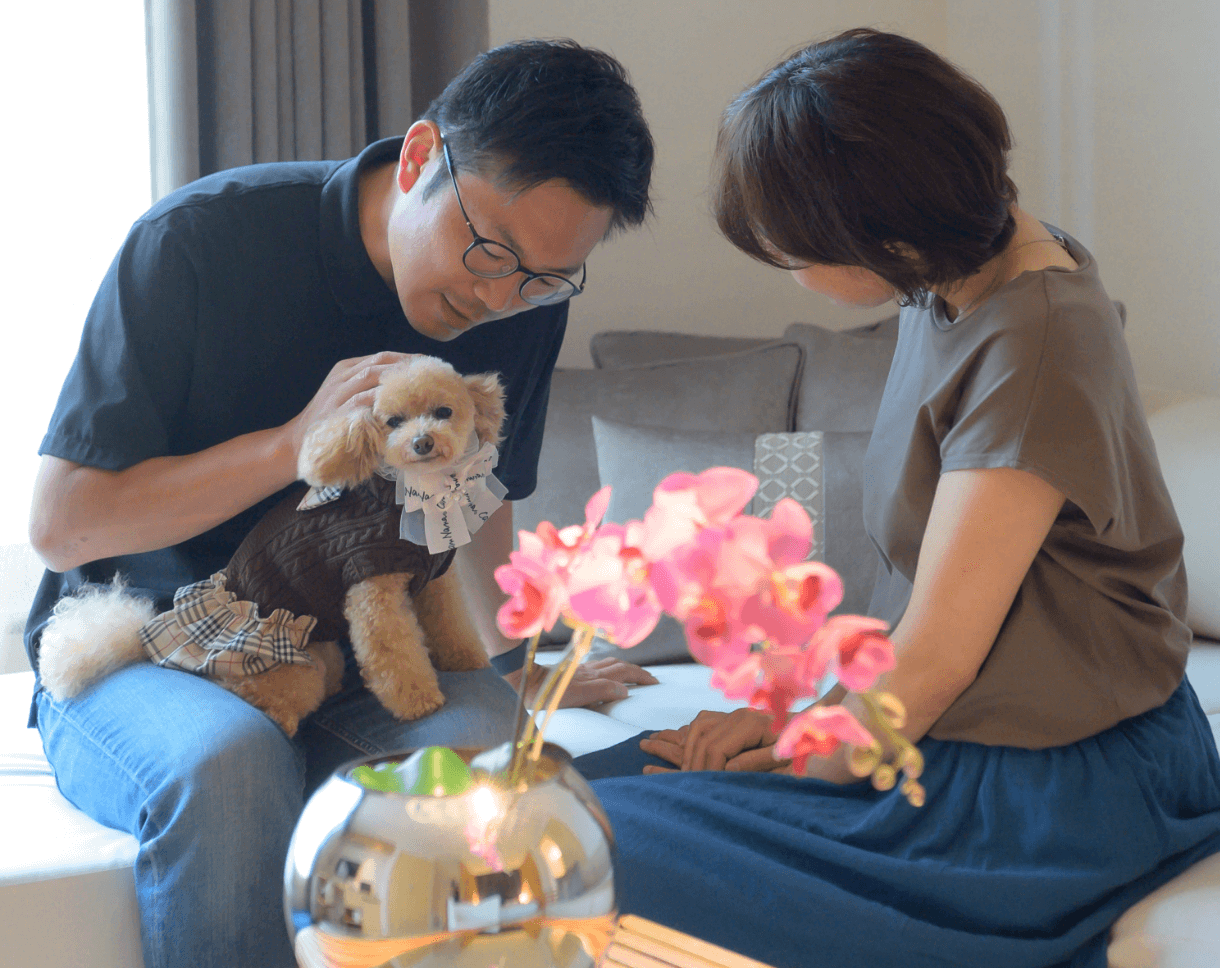 わんちゃんが可愛くなるオモテナシ